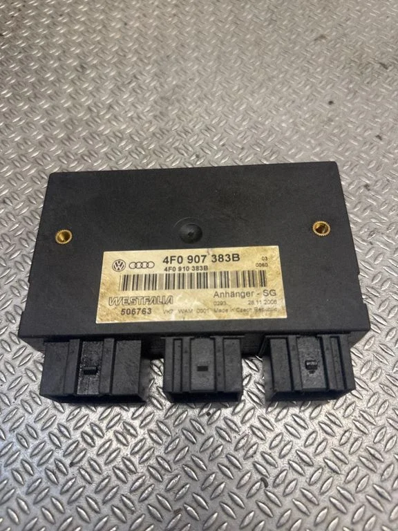 Tow bar trailer control unit/module 4F0907383B
