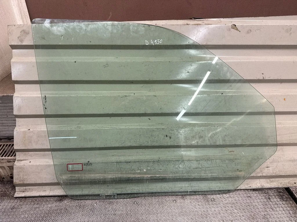 Front door window glass four-door – right