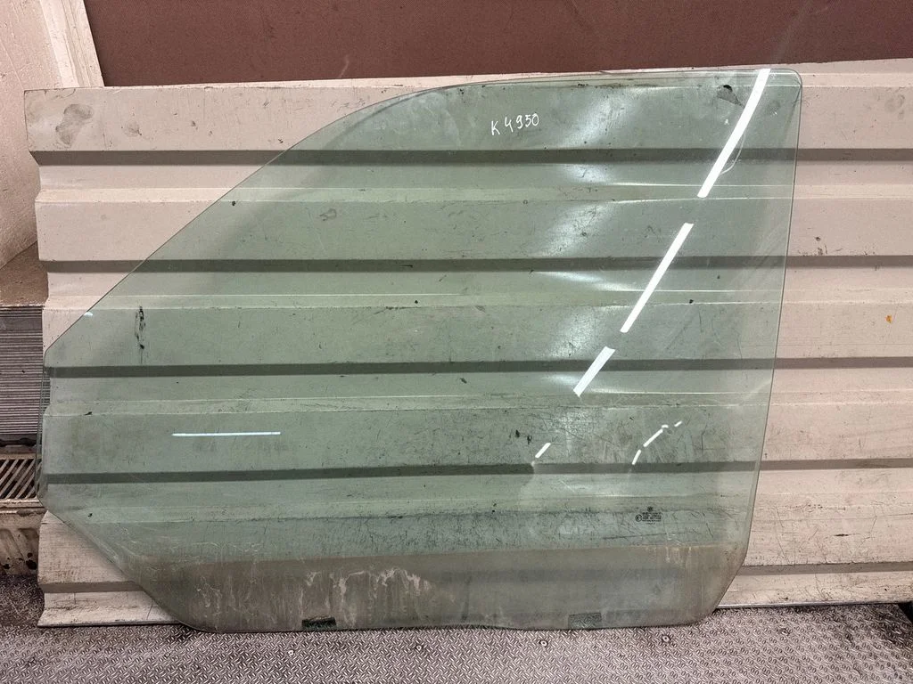 Front door window glass four-door – left