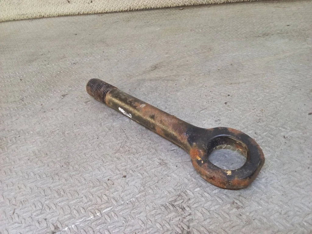 Towing hook eye