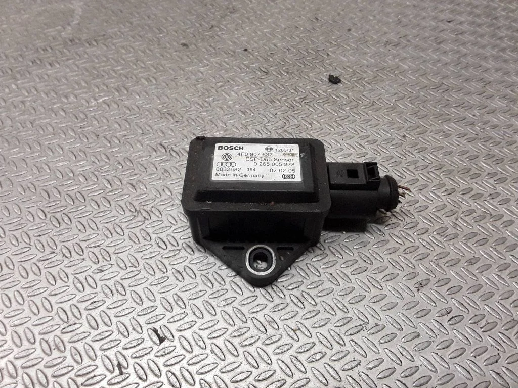 ESP acceleration yaw rate sensor 4F0907637