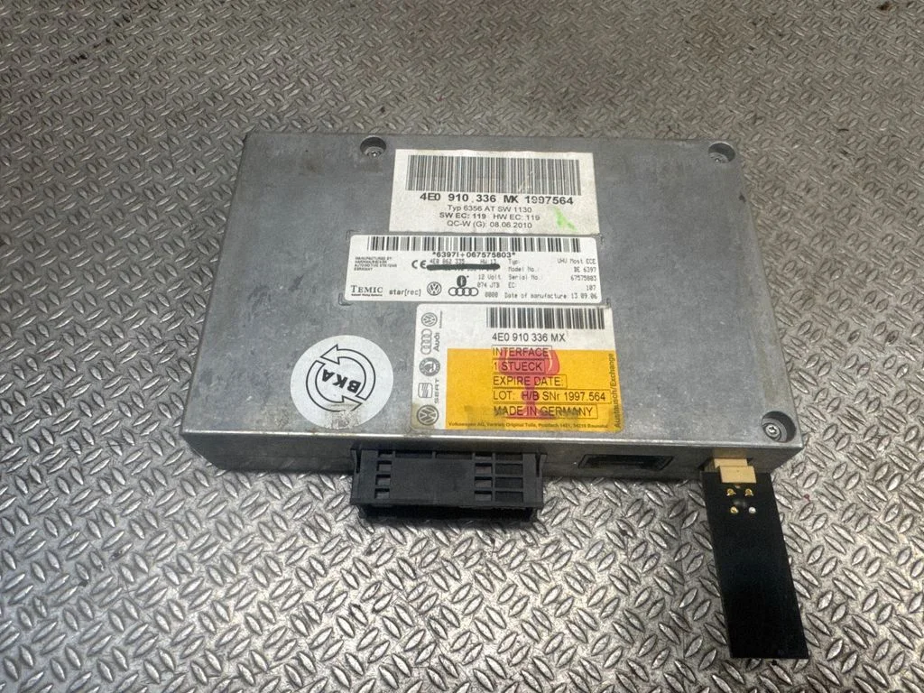 Bluetooth control unit module 4E0910336