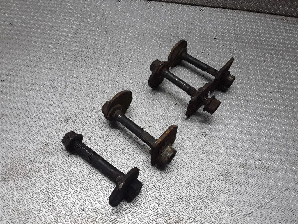 Front suspension camber bolt