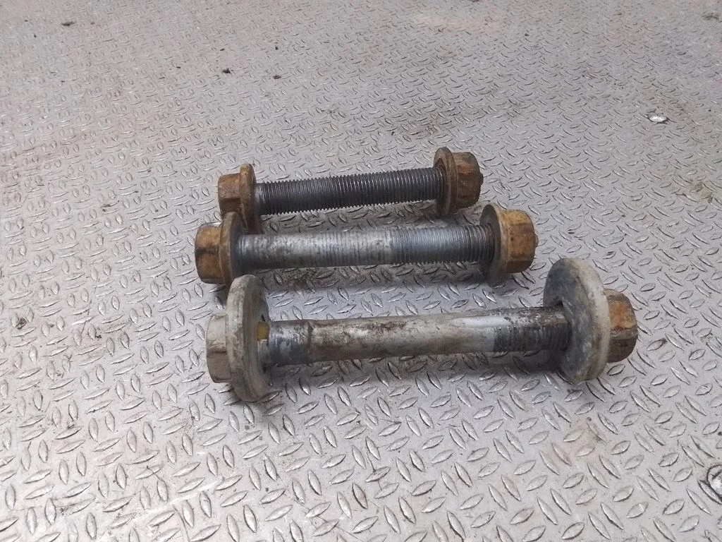 Rear suspension camber bolt