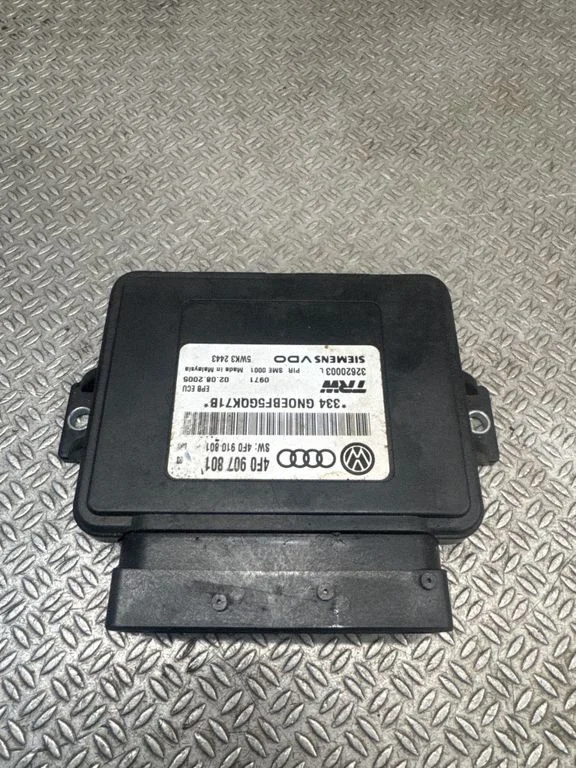 Hand brake control module 4F0907801