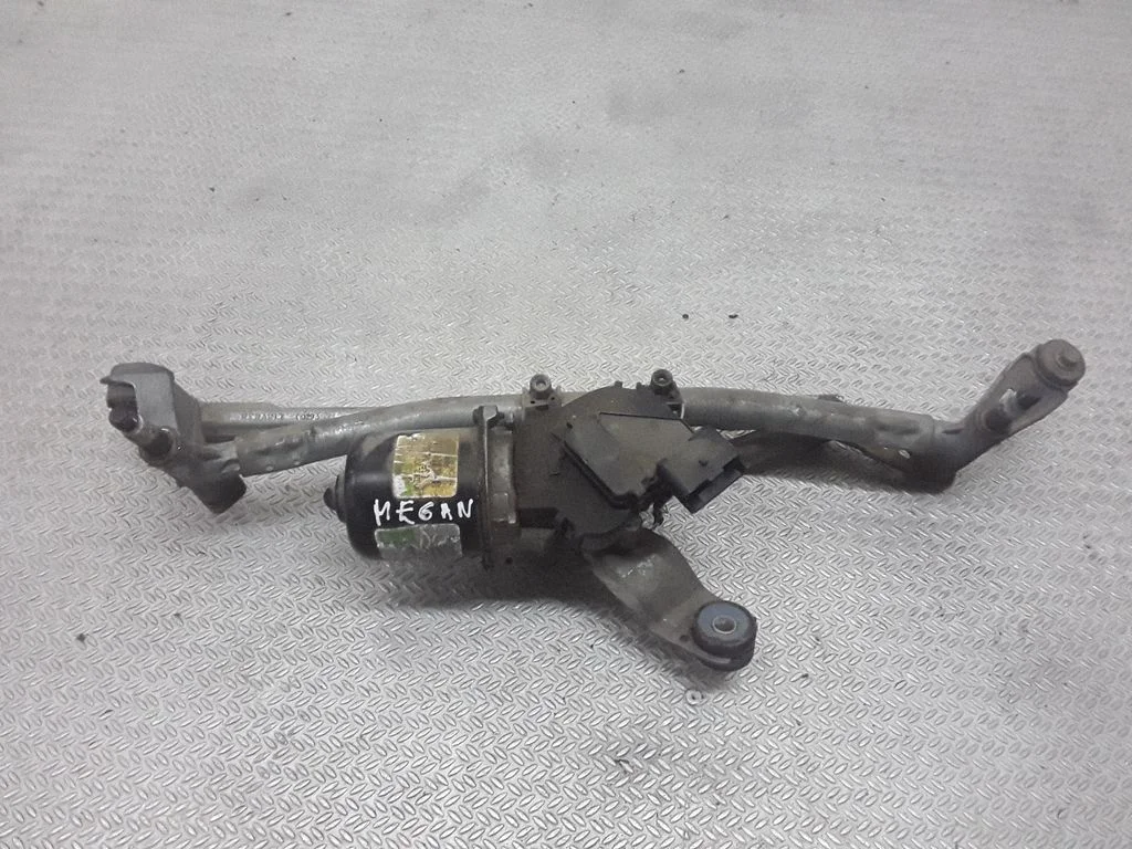 Front wiper linkage and motor – Renault Megane II (2002-2005)