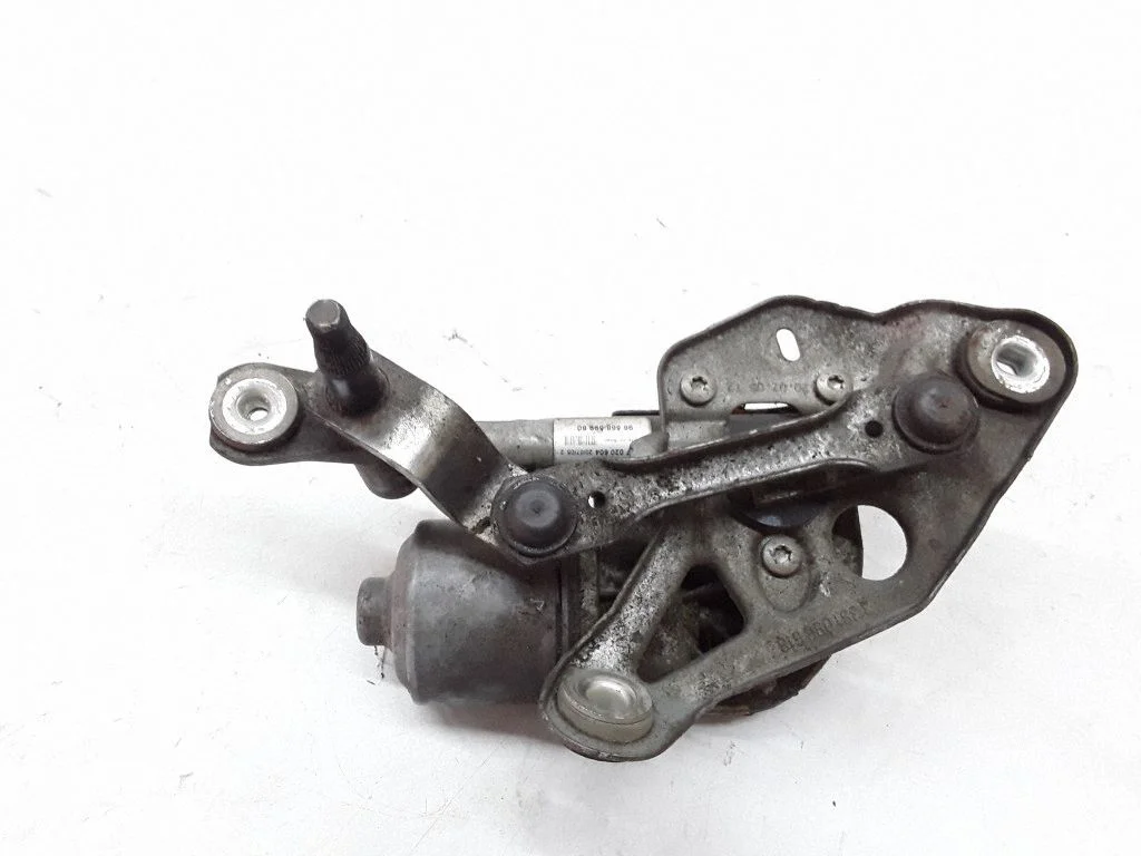 Front wiper linkage and motor