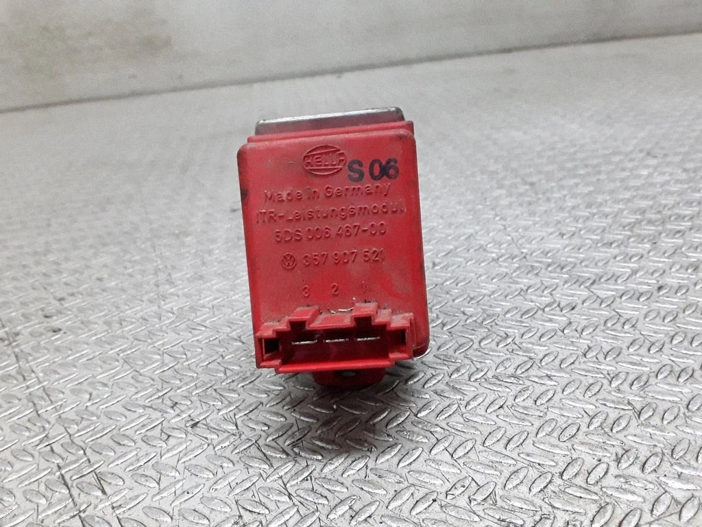 Heater blower motor/fan resistor 357907521