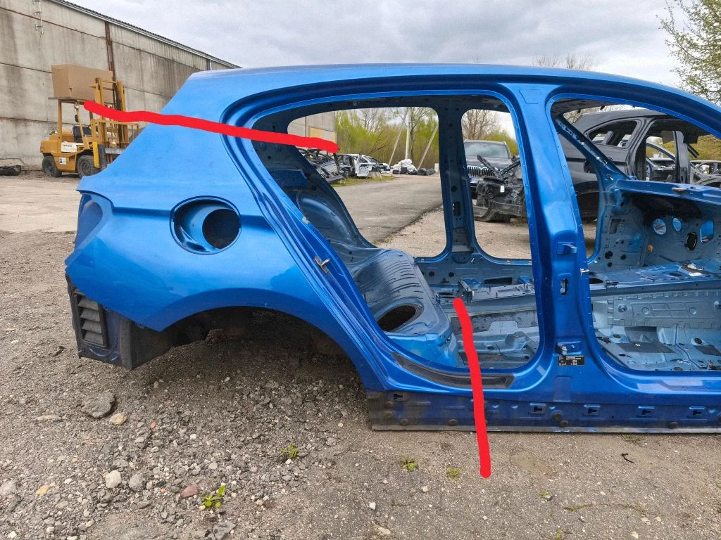 Błotnik tylny (ćwiartka) – BMW Seria 1 F20 F21 (2011-2019)