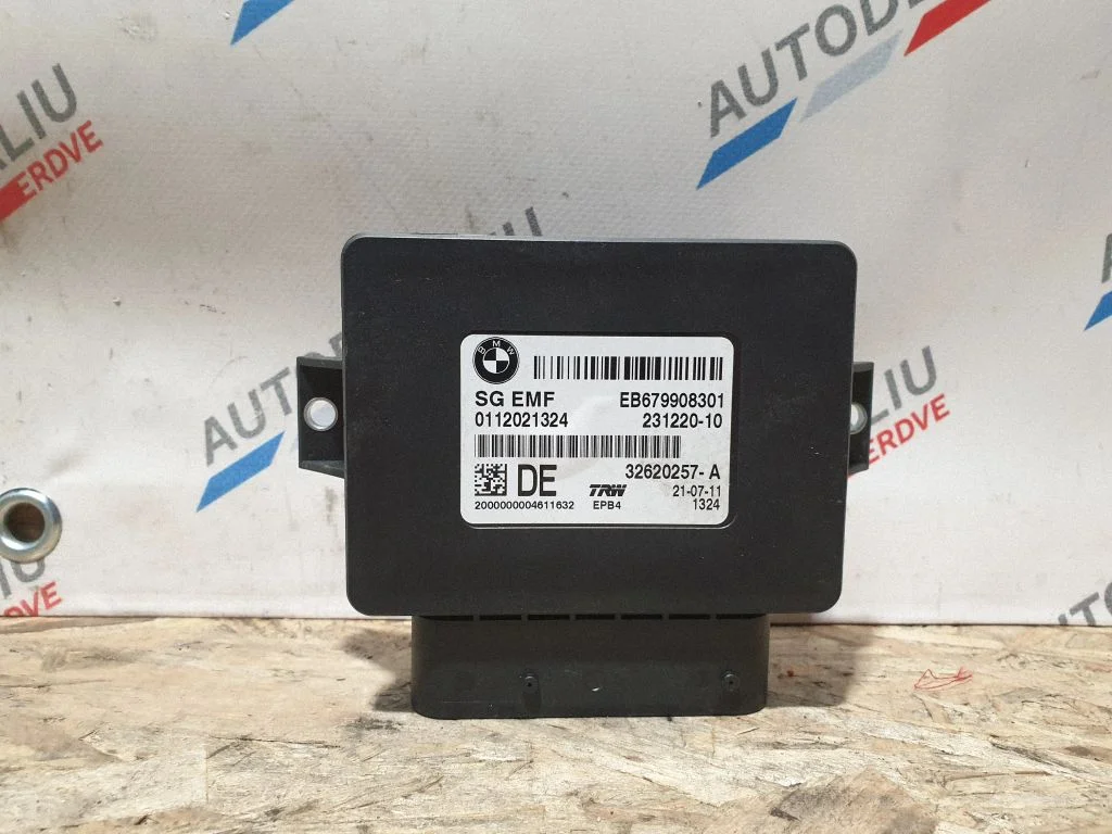 Rear brake EMF control unit/module – BMW 6 Series F12 F13 (2010-2018)