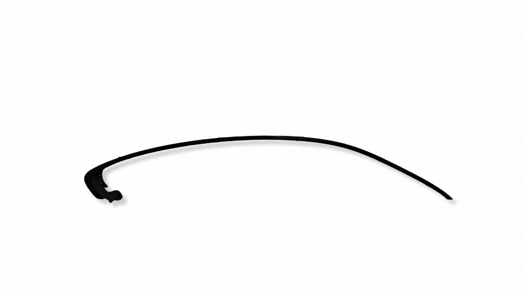 Roof trim bar molding cover 7291924