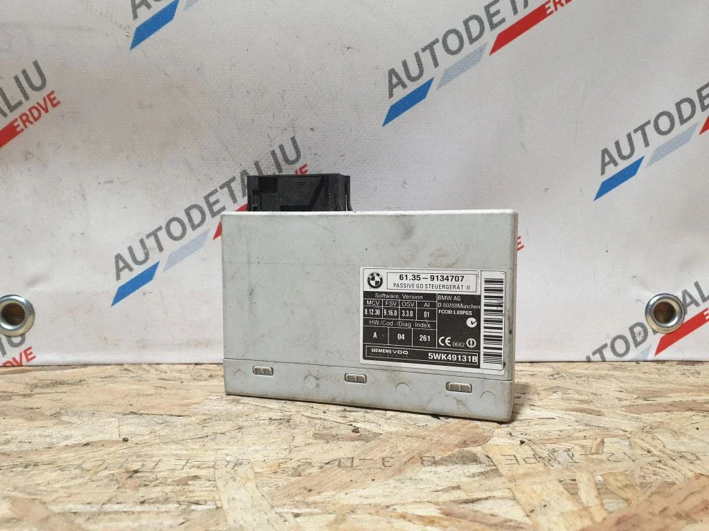 Bezatslēgas sistēmas KESSY (keyless) vadības bloks/modulis 9134707