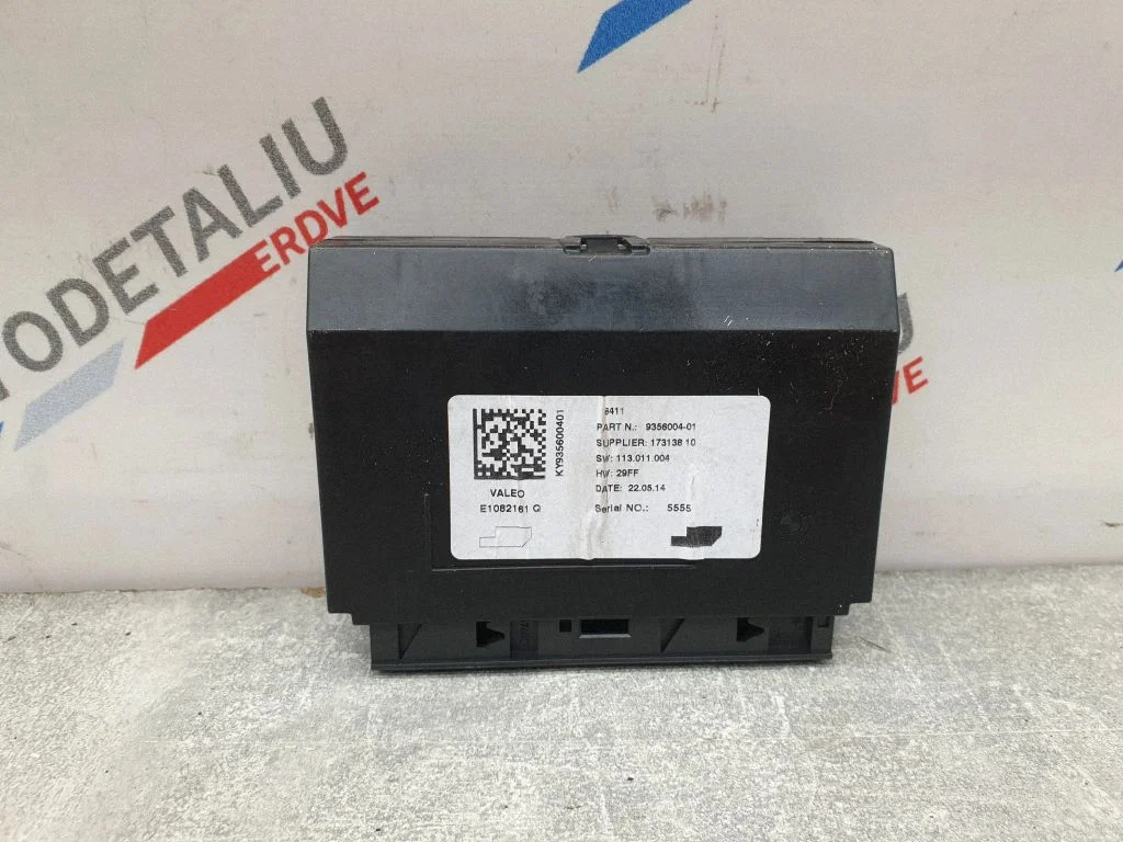 Kliimaseadme/kütte juhtplokk 9356004