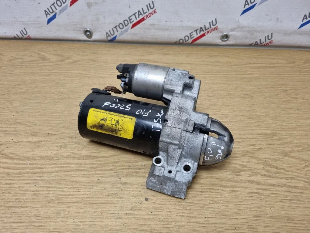 Starter motor – BMW 5 Series F10 F11 (2009-2016)