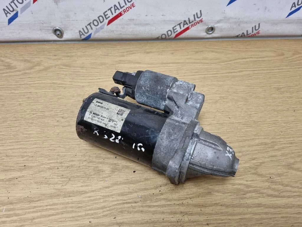 Starter motor – BMW X3 F25 (2010-2017)