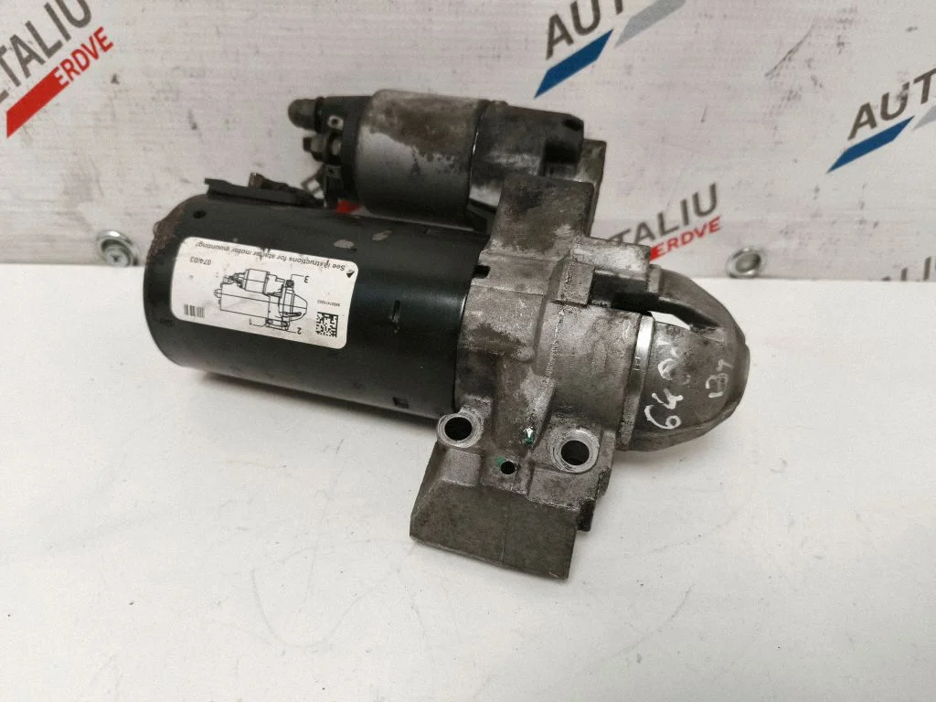 Starter motor – BMW 6 Series F06 Gran coupe (2012-2018)