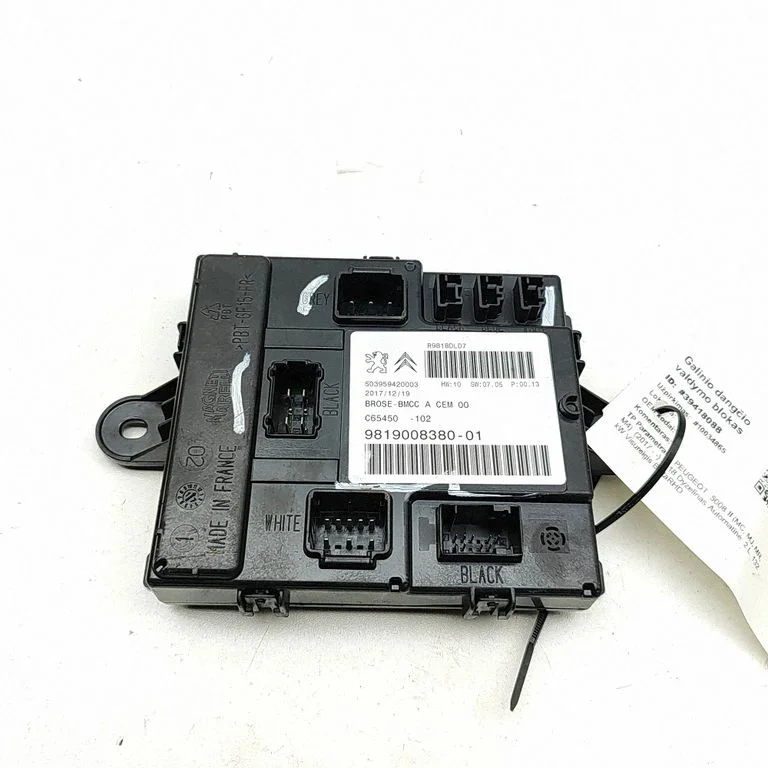 Tailgate/trunk control unit/module 9819008380