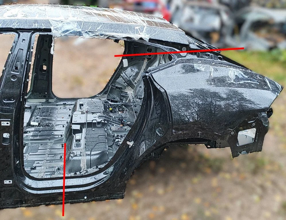 Błotnik tylny (ćwiartka) – Lotus Eletre (2024-), lewa