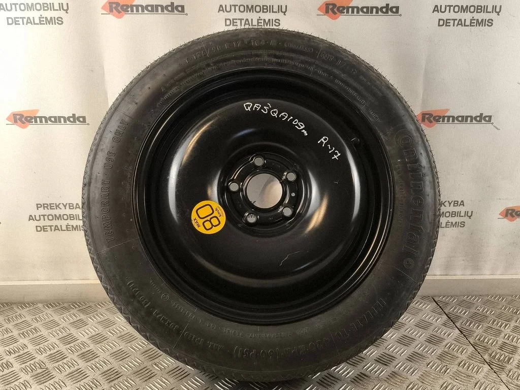 R17 spare wheel – Nissan Qashqai+2 (2008-2010)