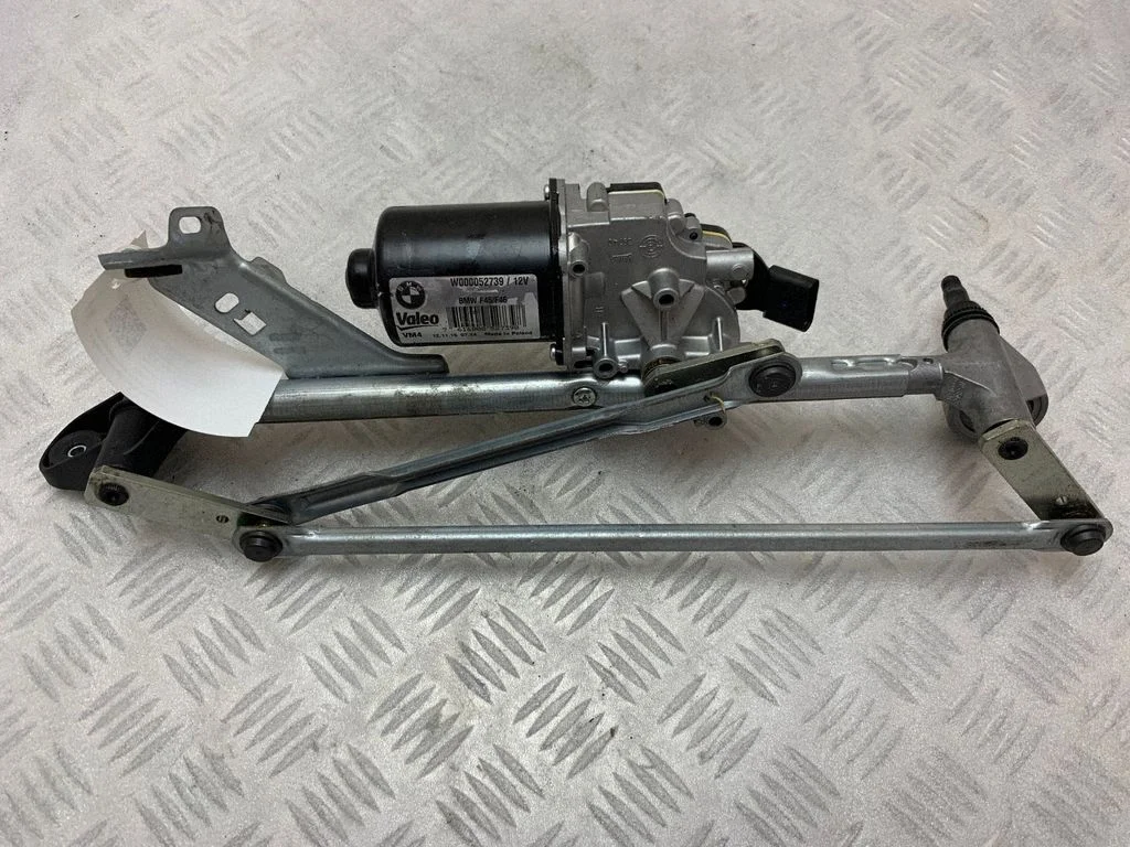 Front wiper linkage and motor 7301046