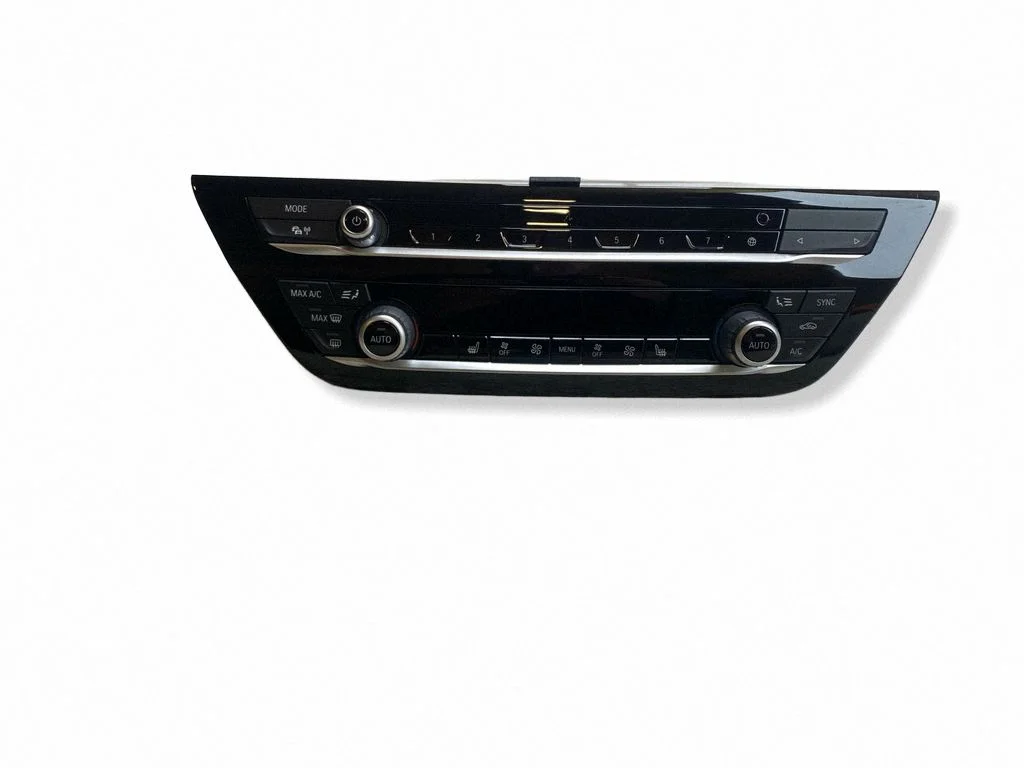 Gaisa kondicioniera/klimata/sildītāja vadības bloks (salonā) – BMW 5. sērija G30 G31 G38 (2016-)