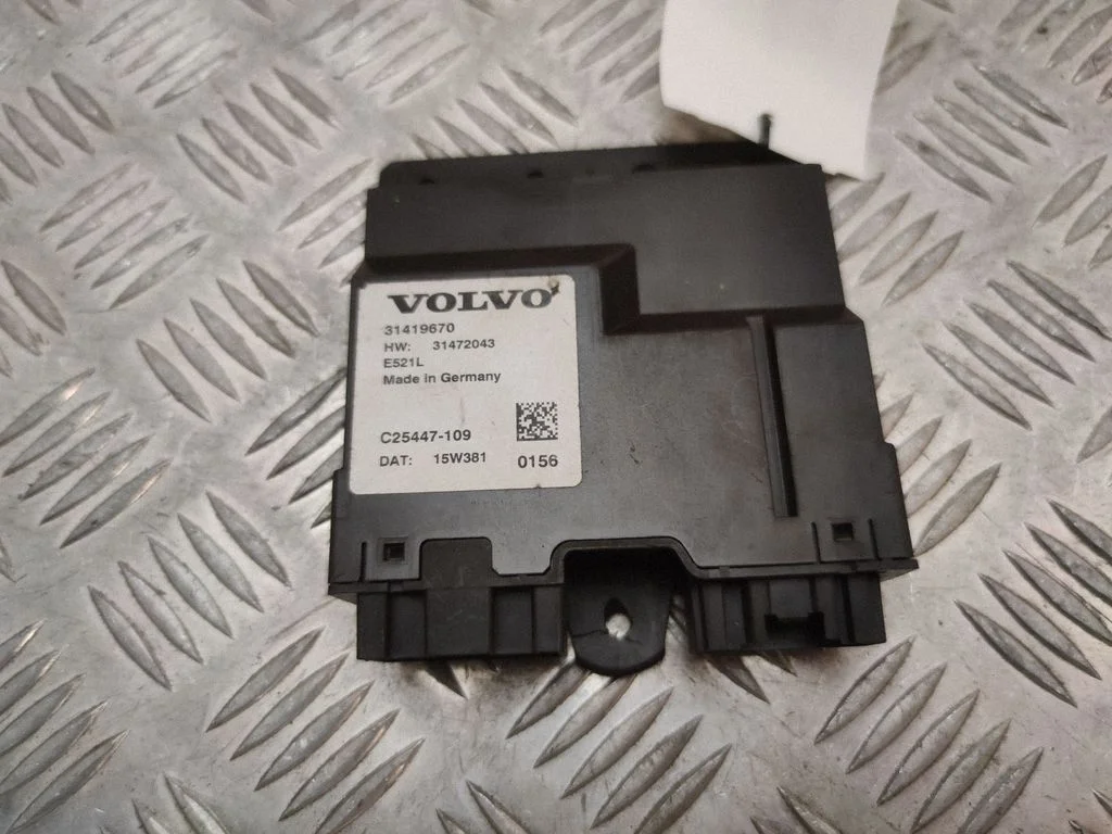 Tailgate/trunk control unit/module 31419670