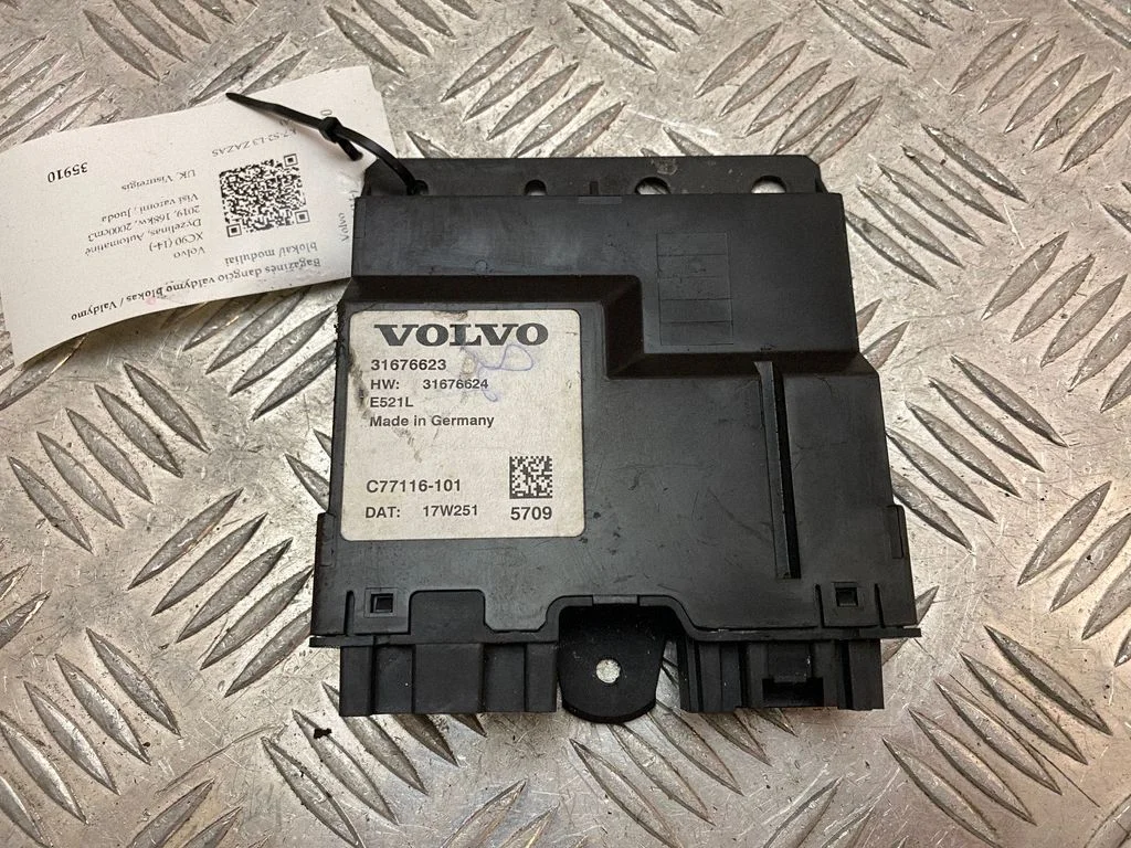 Tailgate/trunk control unit/module 31676623