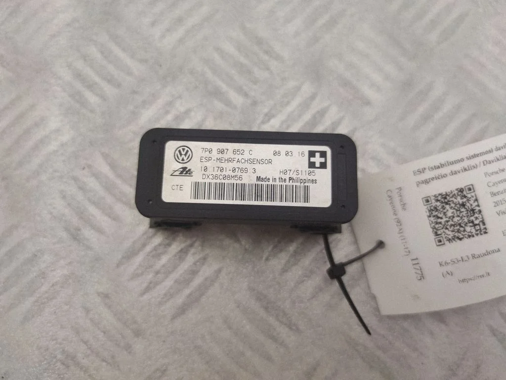 ESP acceleration yaw rate sensor 7P0907652C