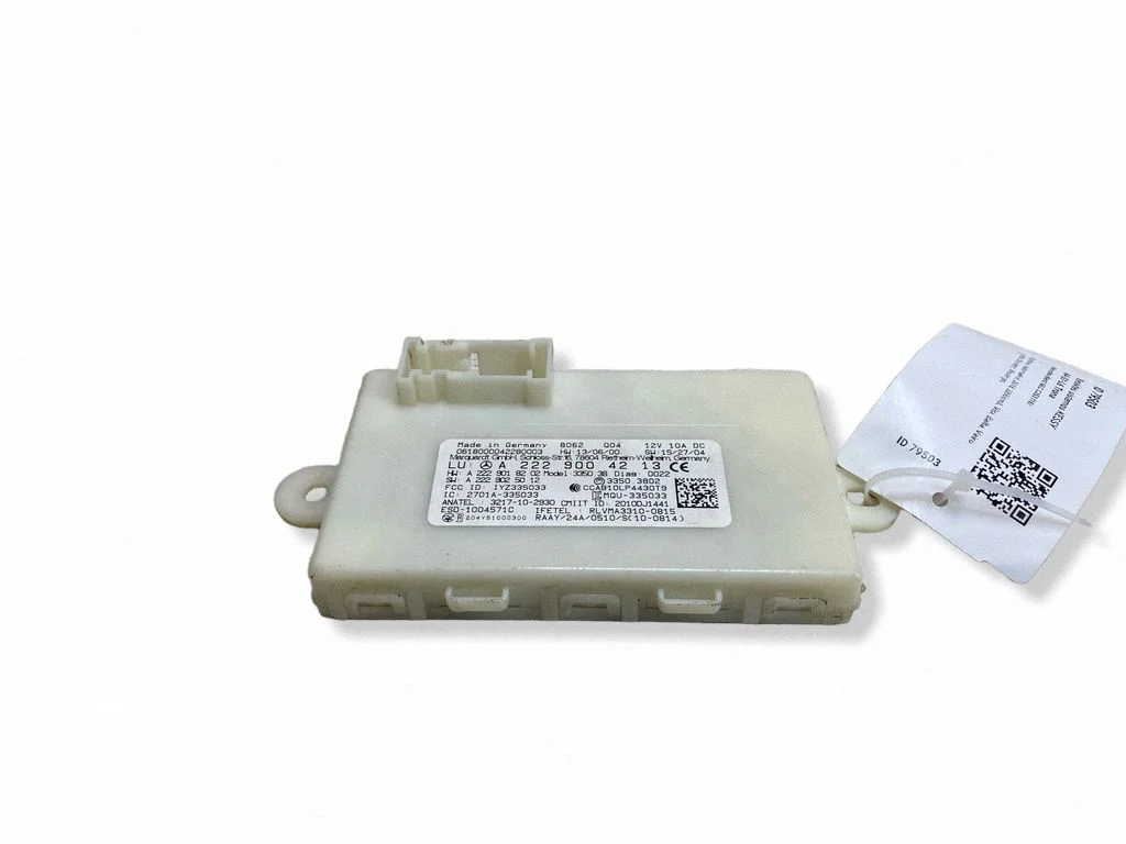 Võtmeta süsteemi KESSY (keyless) juhtplokk/moodul A2229004213