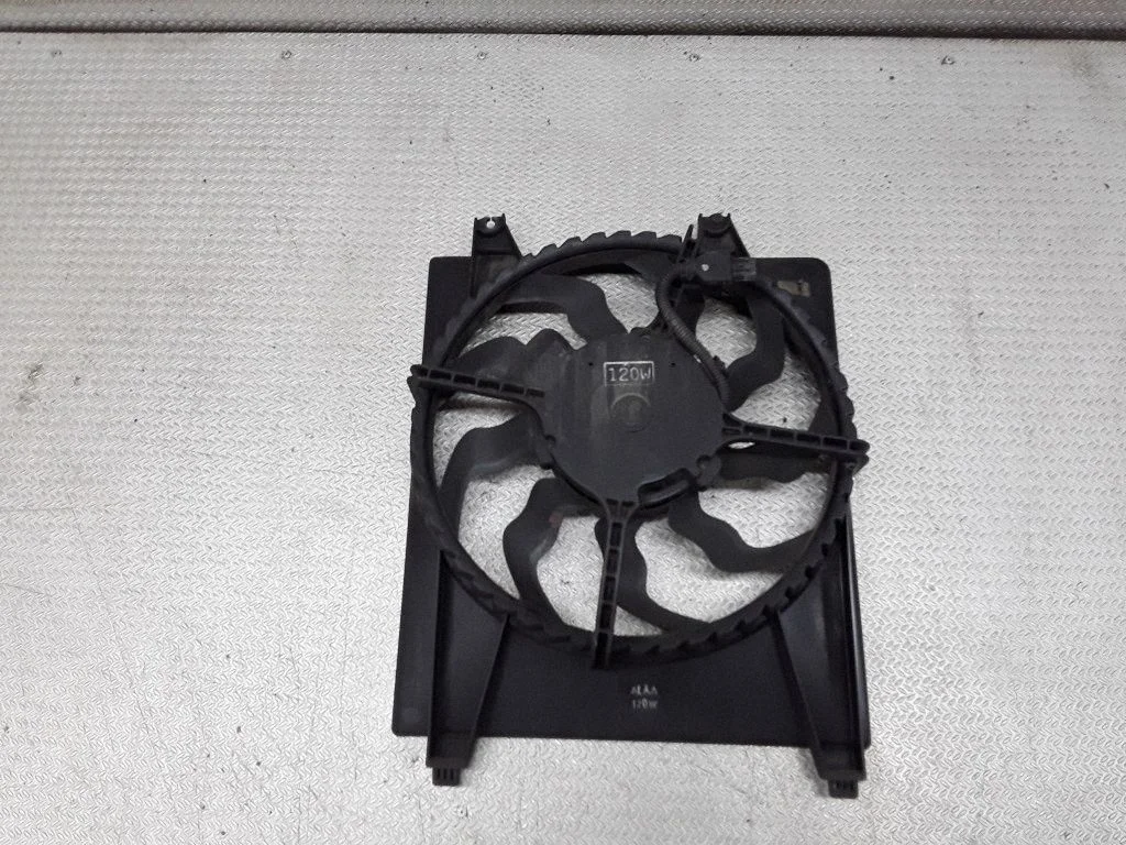 Electric radiator cooling fan
