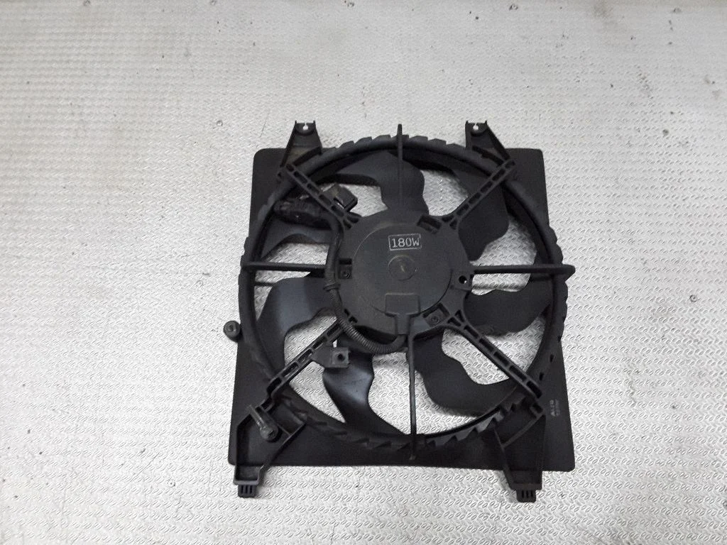 Electric radiator cooling fan