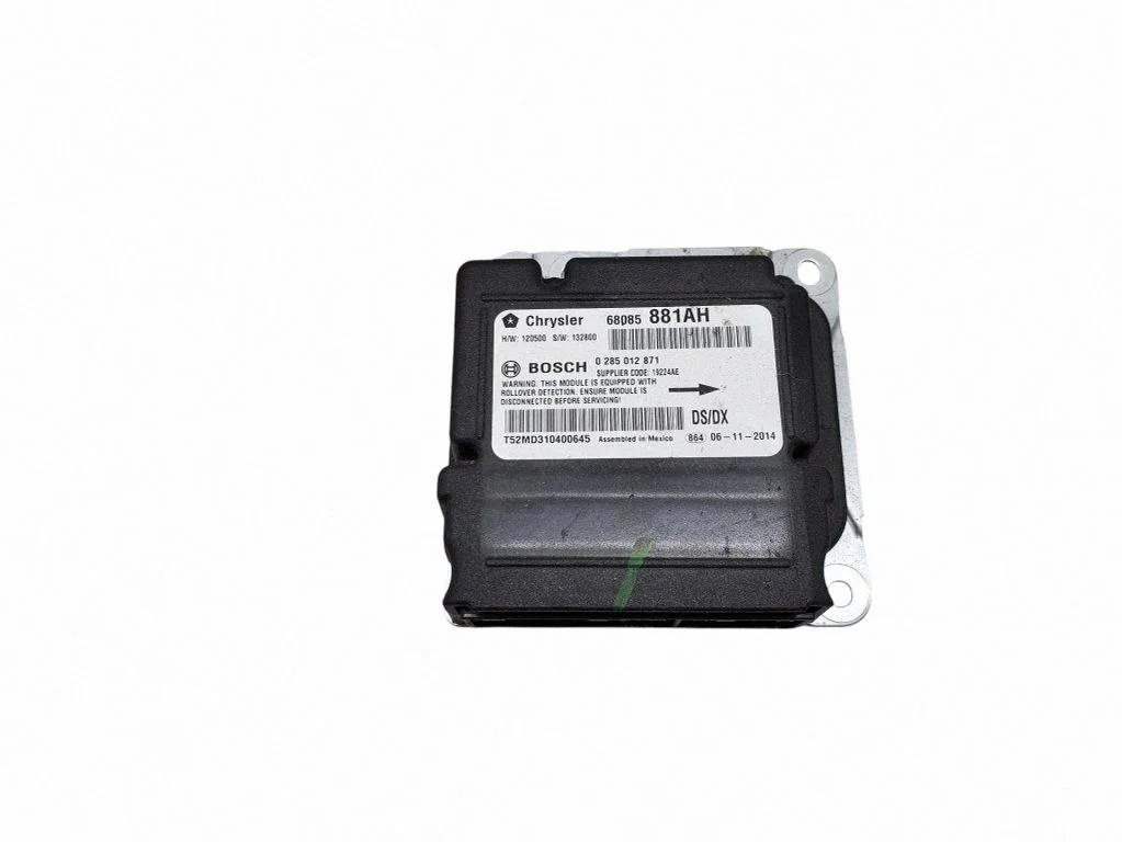 Drošības spilvenu vadības bloks 68085881AH