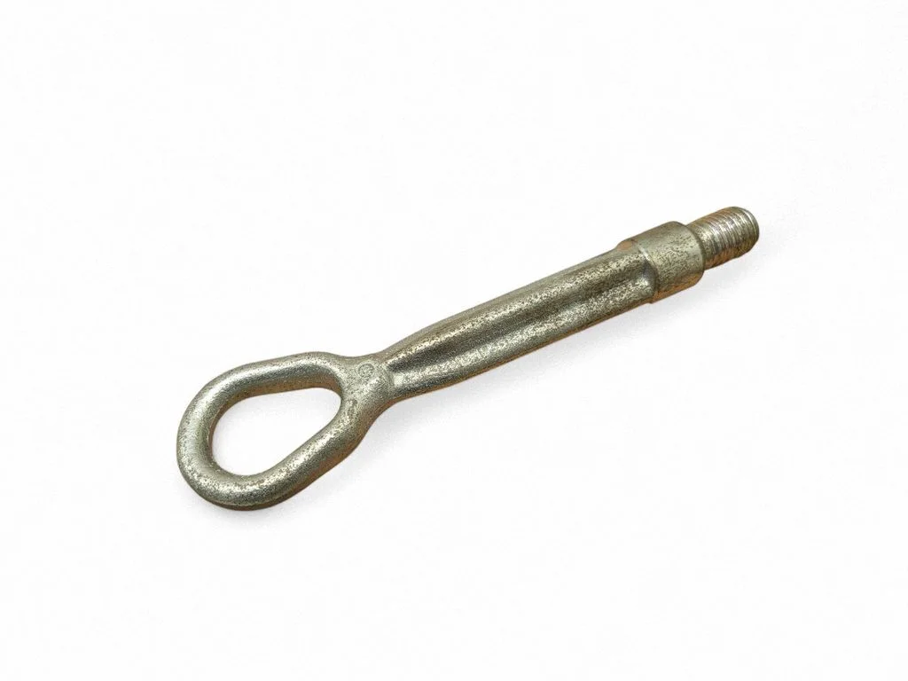 Towing hook eye
