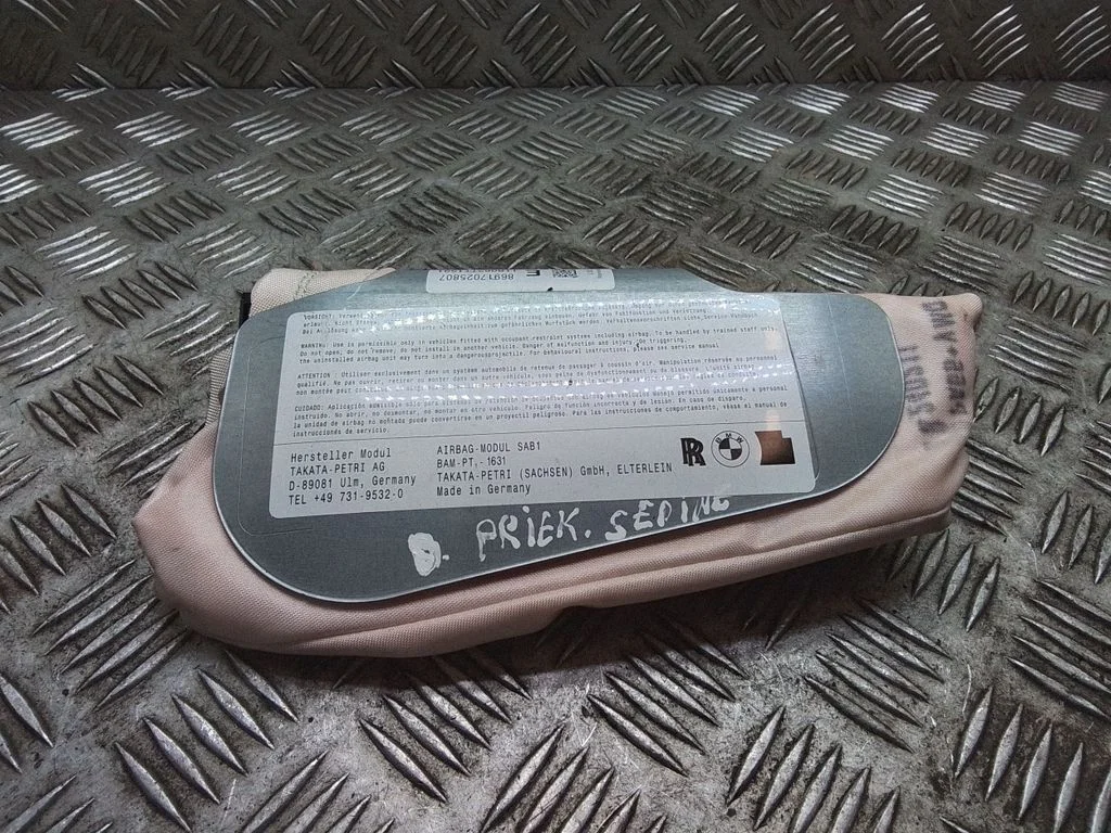 Sēdekļa drošības spilvens – BMW 5. sērija F10 F11 (2009-2016)